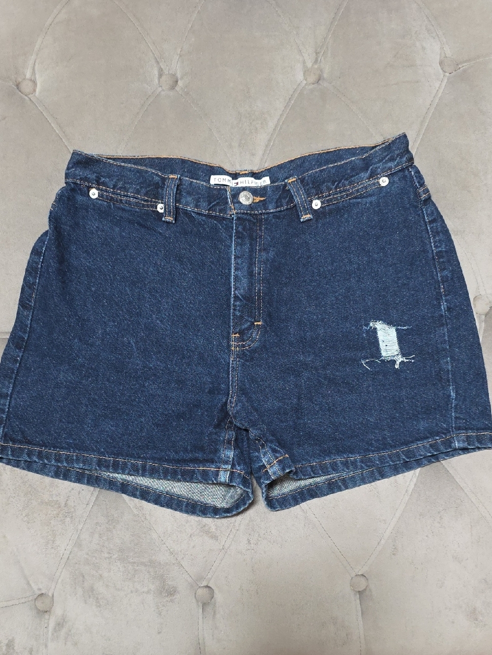 Tommy Hilfiger Indigo Blue Denim Women's Shorts